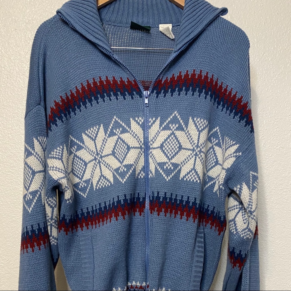 Zip up sweater